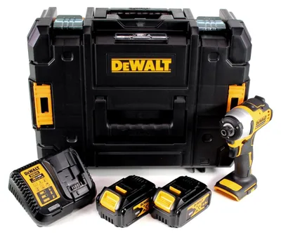 Image de DeWalt DCF 809 M2T Visseuse à chocs sans fil 18 V Brushless Li-Ion + Coffret de transport T-STAK + 2x Batteries 4,0 Ah + Chargeur
