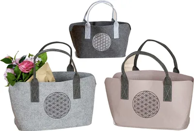 Produktbild von Gilde Filz Shoppingtasche Tasche Lebensbaum