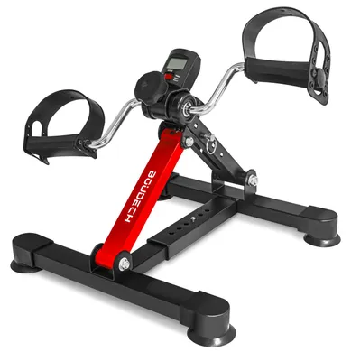 Immagine prodotto di Kicker - Pedaliera per riabilitazione con display LCD, mini cyclette per braccia e gambe, resistenza regolabile