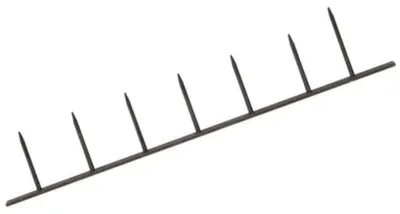 Produktbild von GBC SureBind Bindestrips A4, weiss 25mm (100)