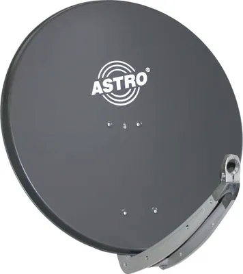 Produktbild von ASTRO ASP 78 W - 10,95 - 11,75 GHz - 12,5 - 12,75 GHz - 38,5 dBi - Weiß - Aluminium - 78 cm