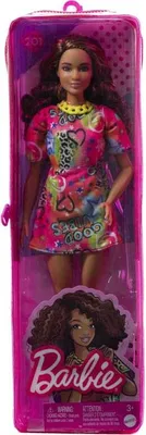 Produktbild von Barbie Fashionistas HJT00, Modepuppe, Weiblich, 3 Jahr(e), 286 mm, 274 g, Mehrfarbig