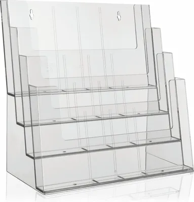 Produktbild von DIN A4 Display / Querf. / 4 Etg. (ohne Teiler)
