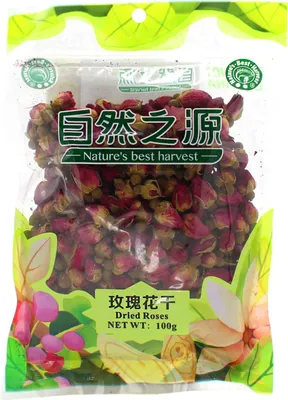 Produktbild von Getrocknete kleine Rosen 100g