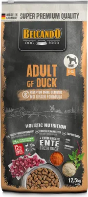Produktbild von Belcando Adult GF Duck 12.5kg, Adult, Ente, 1 kg