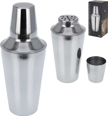 Produktbild von Oem 500ml Shaker Aus Edelstahl Silber  Silber One Size