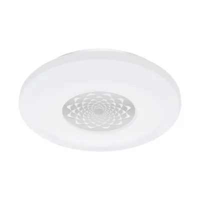 Produktbild von EGLO CAPASSO-C, 1 Glühbirne(n), LED, 6500 K, 2100 lm, Chrom, Weiß