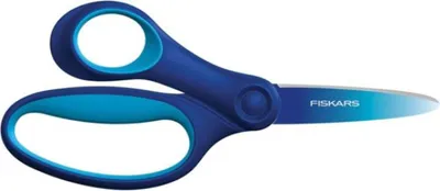 Obrázek produktu pro Fiskars 1067854, Dětský, Rovný střih, Samostarný, Tyrkysová, Pro praváky, 8 rok/roky