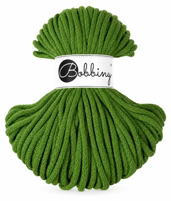 Produktbild von Bobbiny Premium 5 mm 50 m Moss Green Schnur