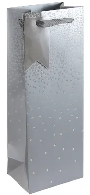 Produktbild von Clairefontaine Flaschentüte "Sternenregen blau"