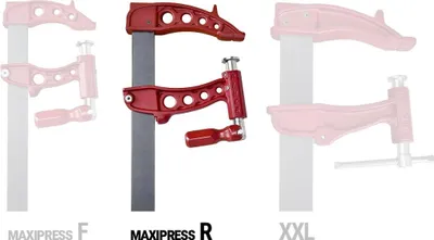 Zdjęcie produktu dla PIHER Maxipress R Jednoręczny, wytrzymały zacisk śrubowy R-200 cm 61200 ergonomiczny