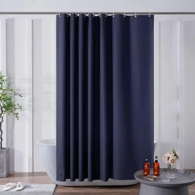 Produktbild von Omgoods – Extra langer Duschvorhang, 200x200 cm, antimykotisch und wasserdicht
