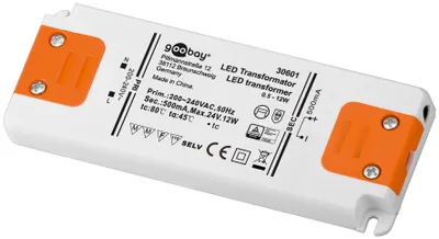 Produktbild von LED Konstantstrom-Trafo 500 mA / 12 W