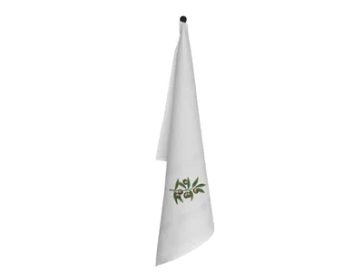 Produktbild von Vista Portuguese Geschirrtuch Olive weiß 50x70cm