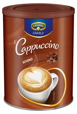 Immagine prodotto di Krüger Famiglia Tipo Cappuccino al cioccolato 450g