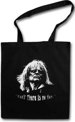 Produktbild von Urban Backwoods Fun There Is No Fun, Stofftasche, Farbe: Schwarz