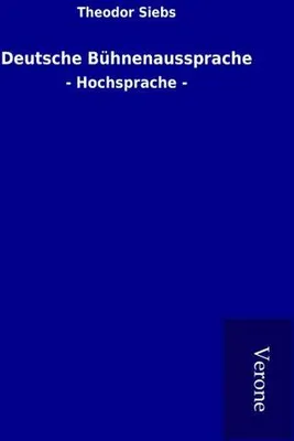 Produktbild von Deutsche Bühnenaussprache