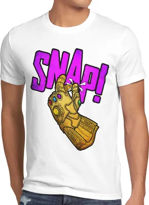 Produktbild von style3 Thanos Snap Herren T-Shirt infinity superheld kino