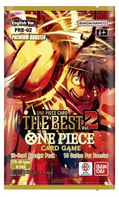 Immagine prodotto di One Piece: The Best Premium Booster Vol. 2, versione inglese