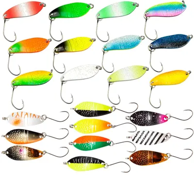 Produktbild von FTM Spoon Dragon 2,5g 3,2cm - Forellenblinker, Farbe:weiß/braun