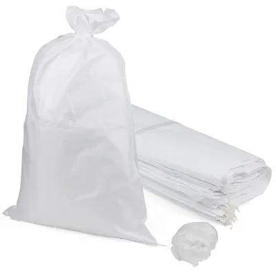 Immagine prodotto di Sacchi di sabbia, confezione da 25 pezzi - Sacchi in tessuto - 45 x 70 cm - Sacchi di sabbia per prevenire allagamenti - Sacchi di sabbia per tende da festa - Materiale: polipropilene (PP) - Sacchi per stoccaggio