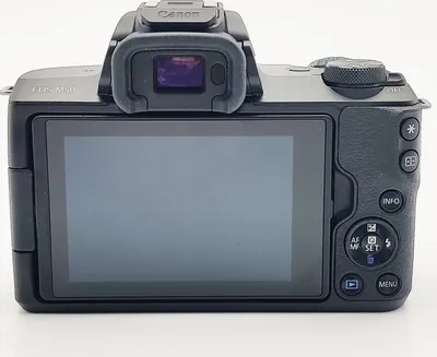 Produktbild von Canon EOS M50, 24,1 MP, 6000 x 4000 Pixel, CMOS, 4K Ultra HD, Touchscreen, Schwarz