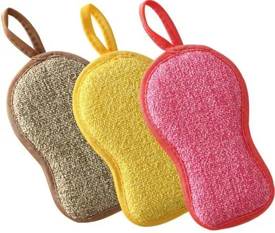 Zdjęcie produktu dla Zestaw 3 gąbek do czyszczenia naczyń z powłoką nieprzywierającą