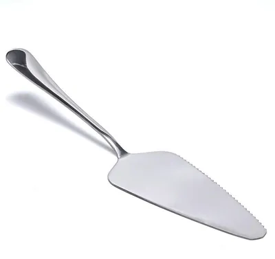 Produktbild von Edelstahl Kuchenheber - 3-teiliges Set als Tortenheber, Pizzaheber und Schneidespatel - Zum Servieren und Portionieren von n