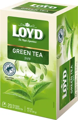 Image de Thé vert Loyd Pure, 20 sachets