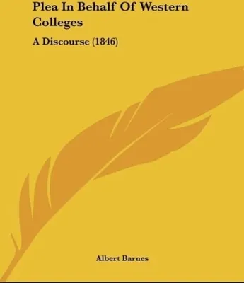 Produktbild von Plea In Behalf Of Western Colleges