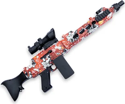 Produktbild von Sunny Blaster MG3, Wasser-Gel-Kugelpistole mit Zubehör, rot