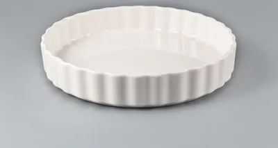 Produktbild von Hanseküche Quicheform Keramik 28 cm – Tarteform rund mit Antihaftbeschichtung und hohem Rand, Obstkuchenform, kratz und schnittfest (Blau)
