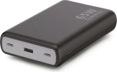 Produktbild von CoreParts W126091221, 20000 mAh, Lithium-Ion (Li-Ion), Quick Charge 3.0, 65 W, Schwarz