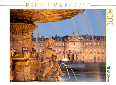 Produktbild von CALVENDO Puzzle Stuttgart | 1000 Teile Lege-Größe 64 × 48 cm Foto-Puzzle für glückliche Stunden