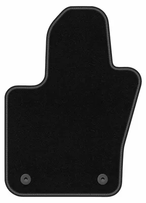 Image de Tapis conducteur en moquette noir pour Fiat 500X II 2018- crplacessover