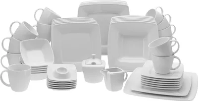 Obrázok produktu pre Creatable Porcelánový domček Victoria WHITE, kombinovaná sada 50 ks, 11384