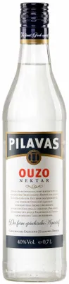 Produktbild von Ouzo Pilavas Nektar 40% 0,7l Pilavas