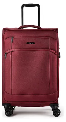 Produktbild von d&n Travel Line 9804 4 Rollen Trolley M 68 cm mit Dehnfalte