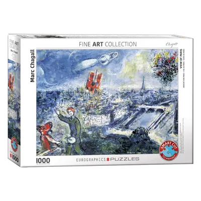 Obrázek produktu pro Puzzle Eurographics 1000 elementów - Chagall Le Bouquet de Paris