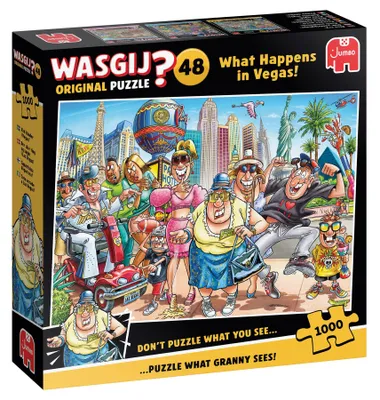 Produktbild von Wasgij Original 48 - Was in Vegas passiert - Puzzle 1000 Teile