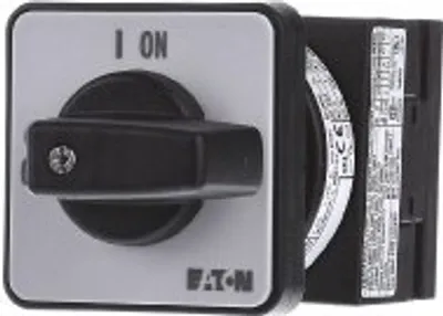 Produktbild von Eaton T0-2-8900/E Elektroschalter Kippschalter 3P Schwarz