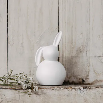 Produktbild von Osterdekoration Hase Marta - weiß: small