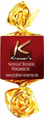 Image de Busserl au nougat - lait entier 21g