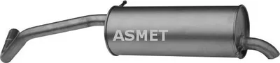 Produktbild von ASMET 21.016 Endschalldämpfer für VW POLO (9N) Auspuff