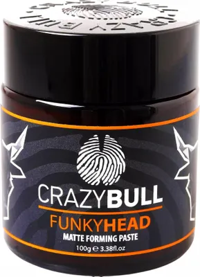 Zdjęcie produktu dla CrazyBull Funky Head Matte Forming Paste 100 g
