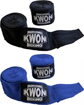 Produktbild von Boxbandage leicht elastisch 3,5 m Blau