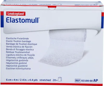 Produktbild von Elastomull 4mx6cm 2100 elast. Fixierb., 20 St BIN