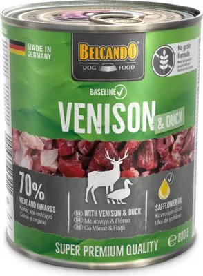 Produktbild von Belcando 513445, Adult, jede Rasse, Ente, Wildfleisch, 800 g, Ohne Soja