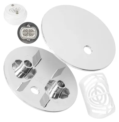 Produktbild von Duschablaufdeckel mit Haarklappe - Ø 90 mm