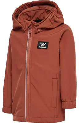Zdjęcie produktu dla Hummel hmlMARS TEX MINI SOFTSHELL JACKET - miedziany brąz, rozmiar:92